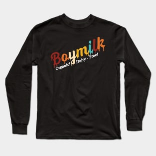 Boymilk Organic Dairy Free Long Sleeve T-Shirt